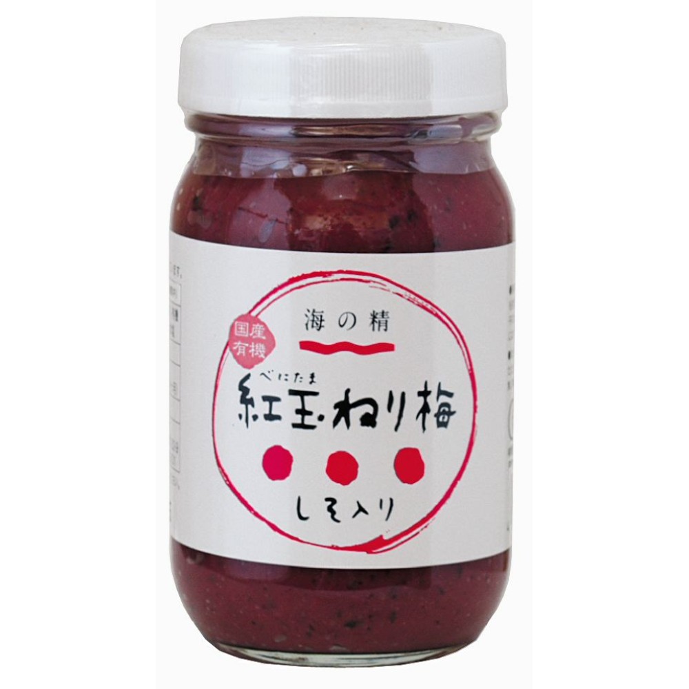 海の精 特別栽培 紅玉ねり梅（しそ入） 250g | 自然食品の通販サンショップ