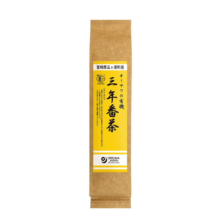 オーサワジャパン オーサワの有機三年番茶 100g 自然食品の通販サンショップ