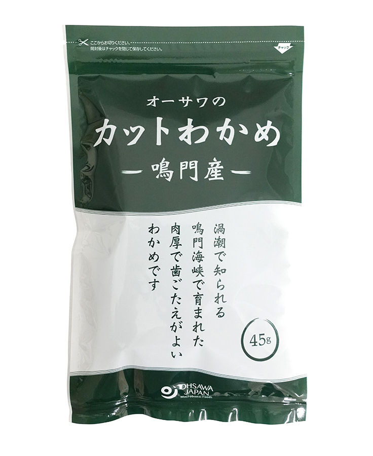 鳴門産カットわかめ　オーサワジャパン　自然食品の通販サンショップ　オーサワ　45g