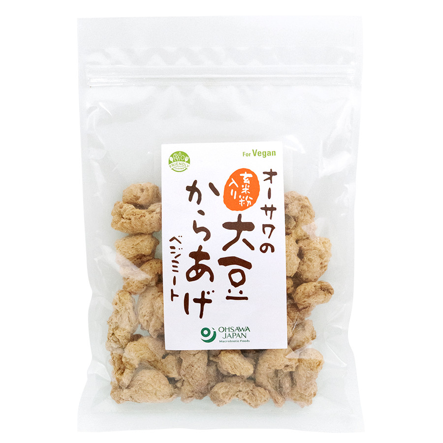 オーサワの玄米粉入り大豆からあげ(ベジミート)　オーサワジャパン　150g｜自然食品の通販サンショップ