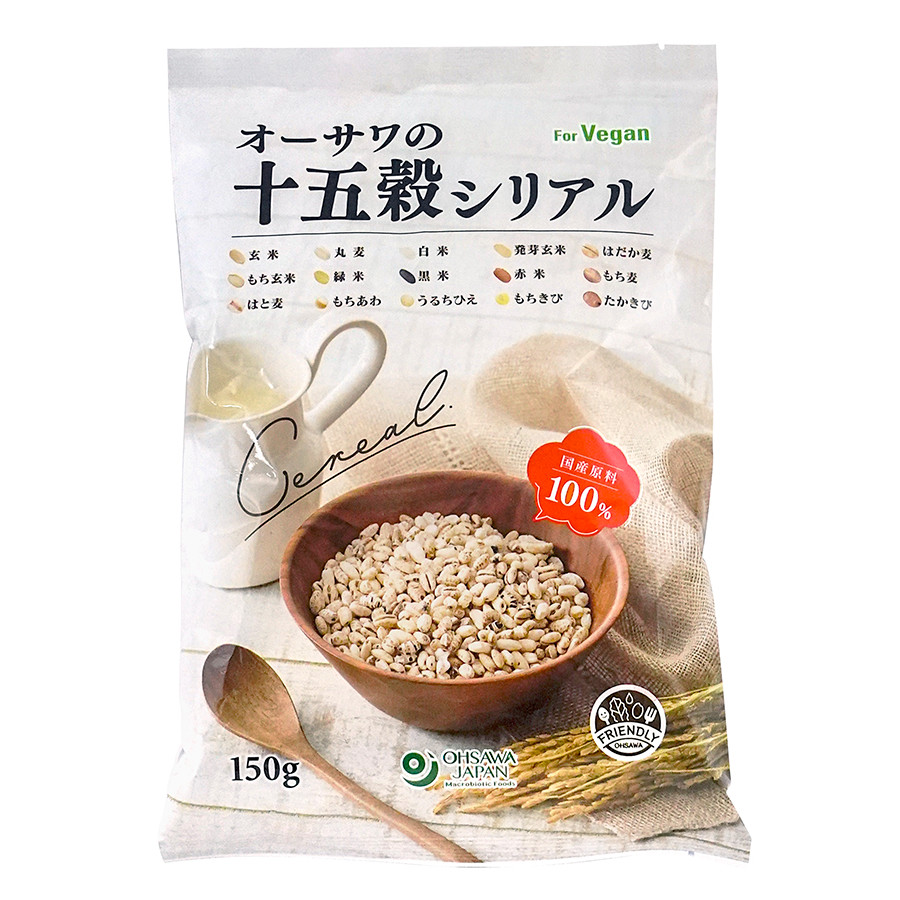 オーサワジャパン オーサワの十五穀シリアル 150g｜自然食品の通販サンショップ