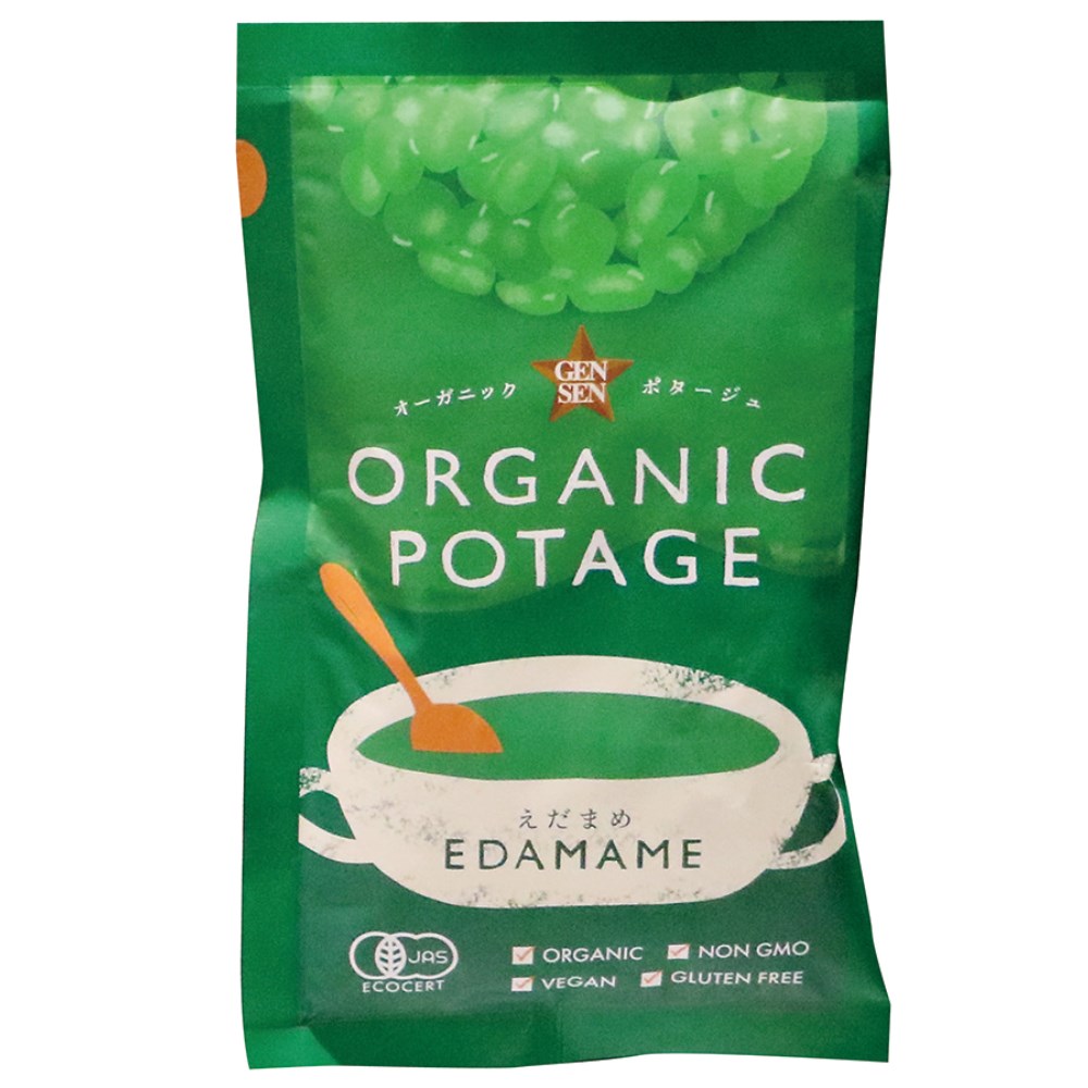 POTAGE(オーガニックポタージュ)えだまめ　ORGANIC　コスモス食品　17g｜自然食品の通販サンショップ