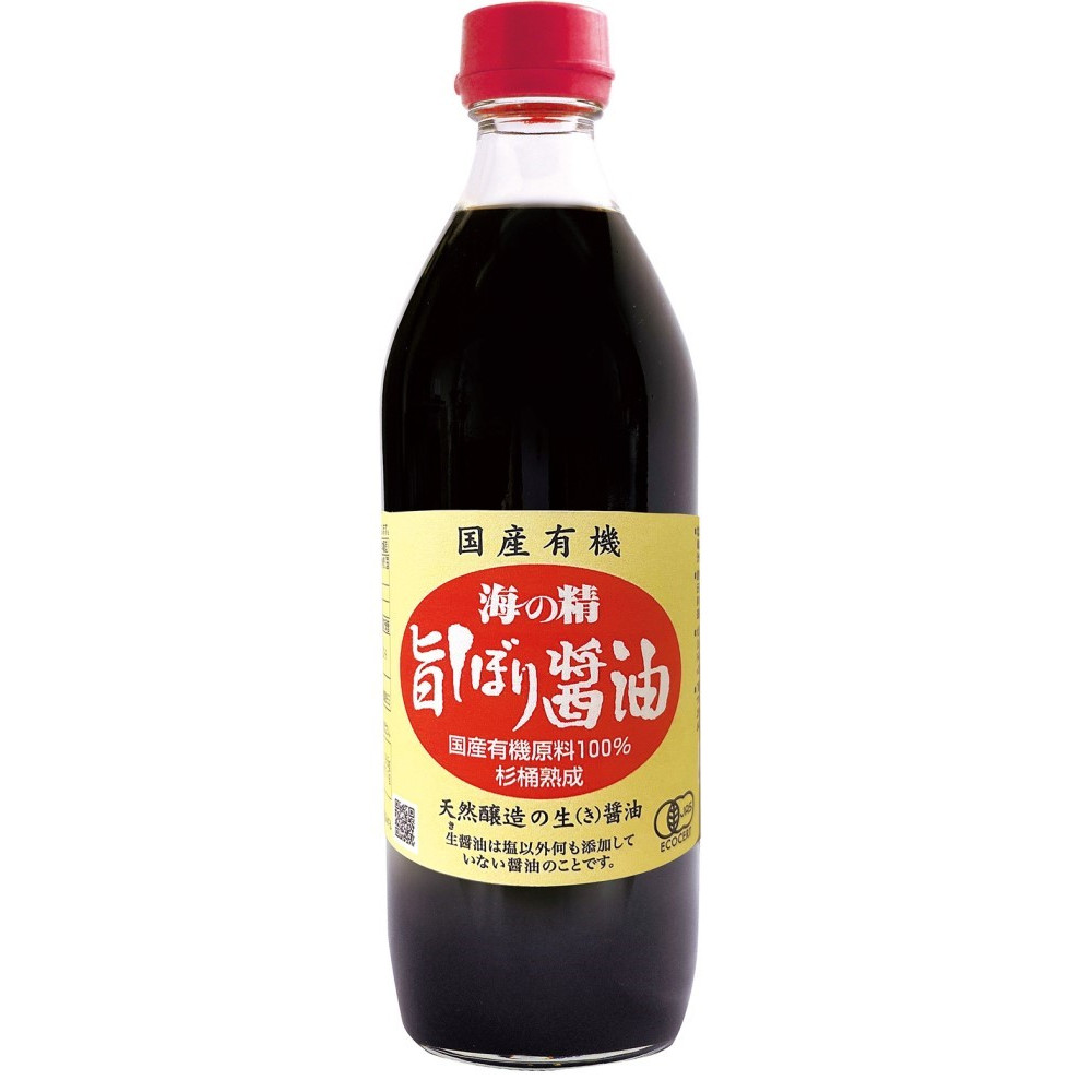 有機JAS認定品！有機杉樽醤油・濃口 900ml マルシマ 丸島 - 醤油