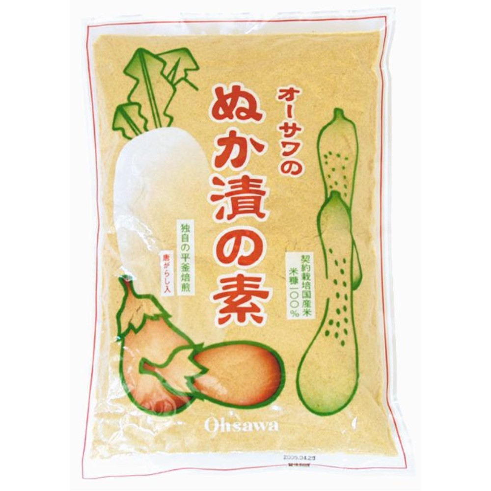 オーサワジャパン オーサワのぬか漬の素 500ｇ 自然食品の通販サンショップ