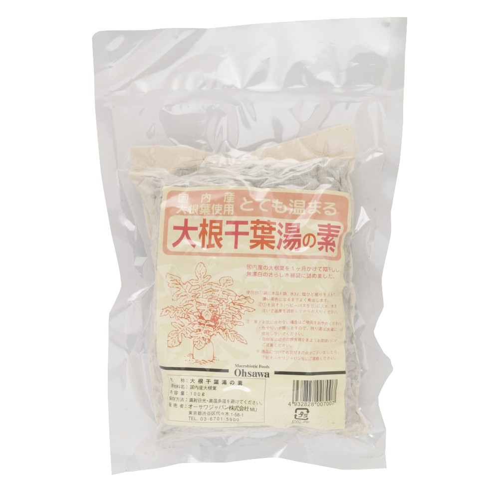 オーサワジャパン　自然食品の通販サンショップ　大根干葉湯の素　100g