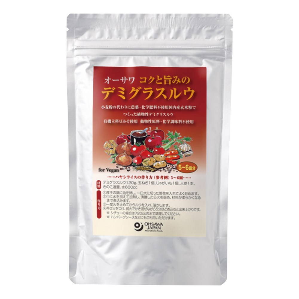 オーサワジャパン　オーサワ　コクと旨みのデミグラスルウ　120g　自然食品の通販サンショップ