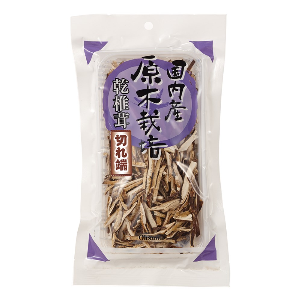オーサワジャパン　国内産乾椎茸(切れ端)　50g　自然食品の通販サンショップ