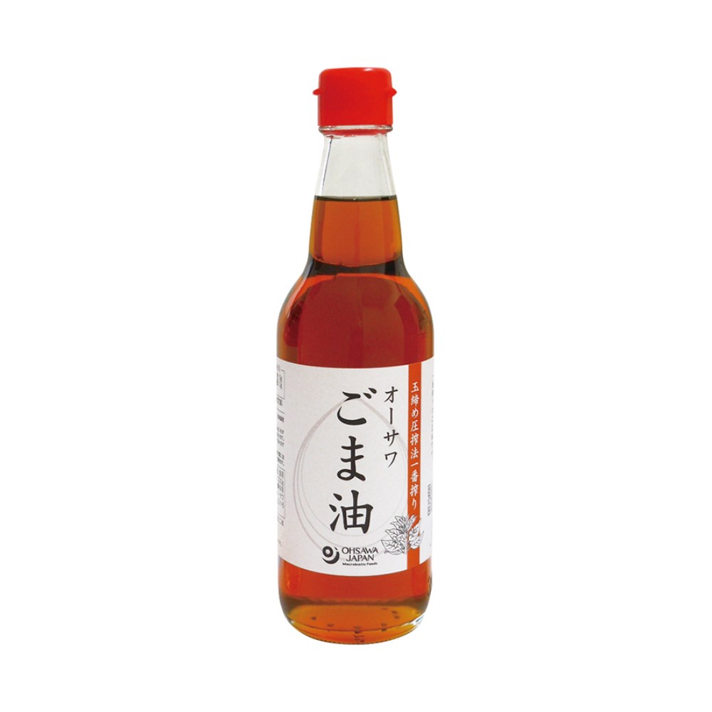 オーサワジャパン　オーサワごま油(ビン)　330g　自然食品の通販サンショップ