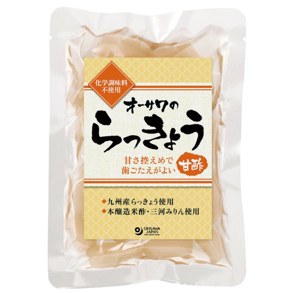80g　オーサワのらっきょう(甘酢)　オーサワジャパン　自然食品の通販サンショップ