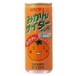 ヒカリ 有機みかんサイダー（微炭酸）250ml