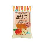 サンコー 国産果汁のスティックゼリー りんご＆にんじん 16ｇ×12本