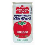 ヒカリ オーガニックトマトジュース有塩 190g