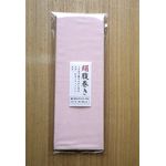 日の出絹織 絹腹巻き 紅花