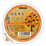 アルマテラ アガベシロップと国産果実の贅沢ゼリー（みかん） 145g