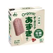 井村屋 オーガニックあずきバー箱 6本87978 井村屋 オーガニックあずきバー箱 6本87978