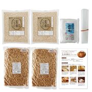 オーサワジャパン オーサワの手づくり玄米味噌セット(コク旨) 1セット(煮大豆・麹・塩)