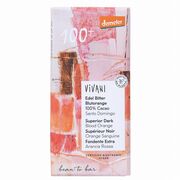 ニコウトレーディングViVANI オーガニックダークチョコレートデメター１００%カカオwithブラットオレンジ 90g