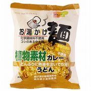 創健社 お湯かけ麺 植物素材カレーうどん 81g 創健社 お湯かけ麺 植物素材カレーうどん 81g