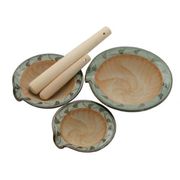 ライフプロポーション 唐草波紋すり鉢 セット ライフプロポーション 唐草波紋すり鉢 セット