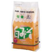 やさか共同農場 有機白みそ(冷蔵) 500g やさか共同農場 有機白みそ(冷蔵) 500g