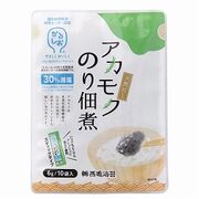 西嶋海苔 天然だし減塩アカモクのり佃煮 60g(6g×10袋) 西嶋海苔 天然だし減塩アカモクのり佃煮 60g(6g×10袋)