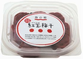 海の精 紅玉梅干（カップ） 120g