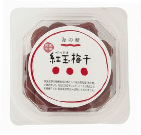 海の精 有機紅玉梅干（カップ） 200g