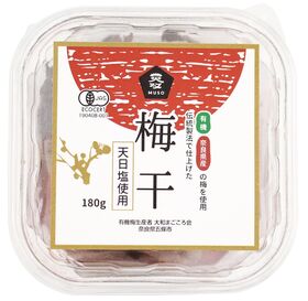 ムソー 有機・梅干 180g(梅170g、しそ10g)