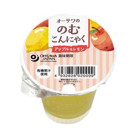 オーサワジャパン オーサワの のむこんにゃく アップル＆レモン 125g