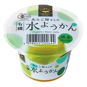 遠藤製餡 あんこ屋の有機 水ようかん（抹茶） 100g