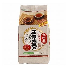 創健社 九州産古代米使用 五穀大黒茶 240g(15g×16)