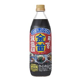 笛木醤油 金笛　減塩醤油 1L