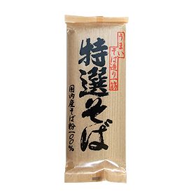 遁所食品 特選　そば 200g