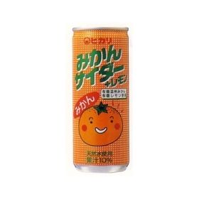 ヒカリ 有機みかんサイダー（微炭酸）250ml