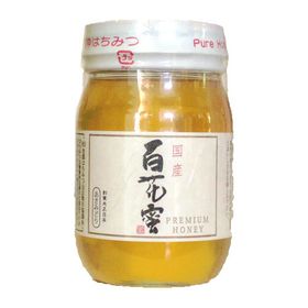 朝翠養蜂 国産はちみつ 百花蜜 瓶 500ｇ