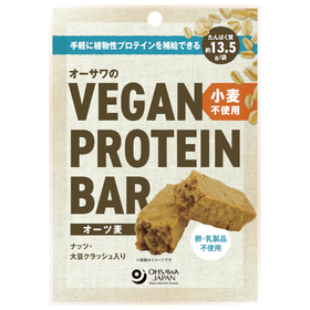 オーサワジャパン オーサワのVEGAN PROTEIN BAR(オーツ麦)小麦不使用  2本(約60g)