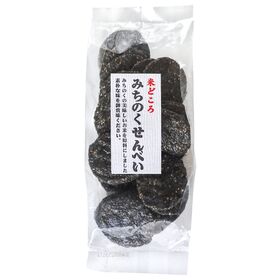 味泉 みちのく玄米黒胡麻せんべい（小丸） 120g
