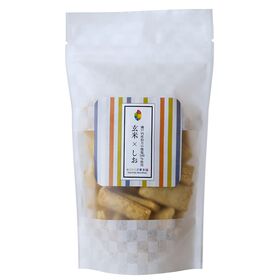 わくわくお米本舗 玄米スナック（しお） 80g