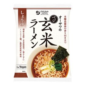 オーサワジャパン オーサワのベジ玄米ラーメン(しょうゆ) 112g(うち麺80g)