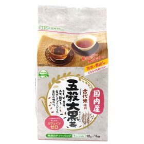 創健社 国内産古代米使用五穀大黒茶 160g（10g×16袋）