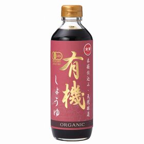 笛木醤油 金笛 有機しょうゆ 600ml