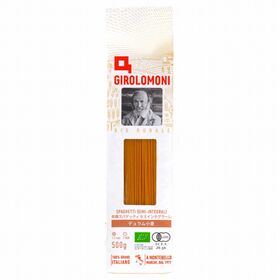 創健社 ジロロモーニ デュラム小麦 有機スパゲッティ セミインテグラーレ 500g