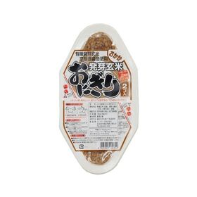 コジマフーズ　有機発芽玄米おにぎり・おかか　90g×2