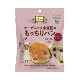 ノースカラーズ オーガニック小麦粉のもっちりパンレーズン 1個