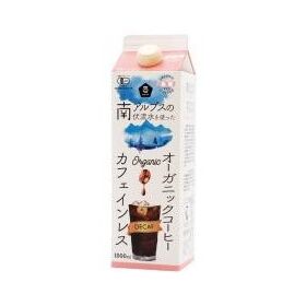 ムソー オーガニックアイスコーヒー(カフェインレス)無糖 1000ml