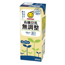 マルサンアイ 有機豆乳無調整（小） 200ml