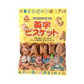 サンコー 英字ビスケット 70g