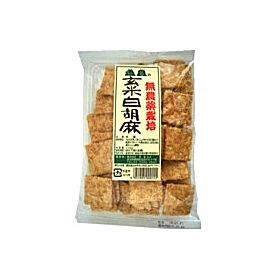 恒食 玄米白胡麻せんべい（無農薬） 110g