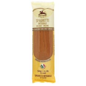 ALCE NERO（アルチェネロ） 全粒粉スパゲティ 500g