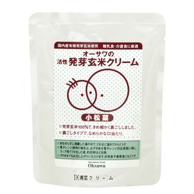 オーサワジャパン 活性発芽玄米クリーム（小松菜） 100g